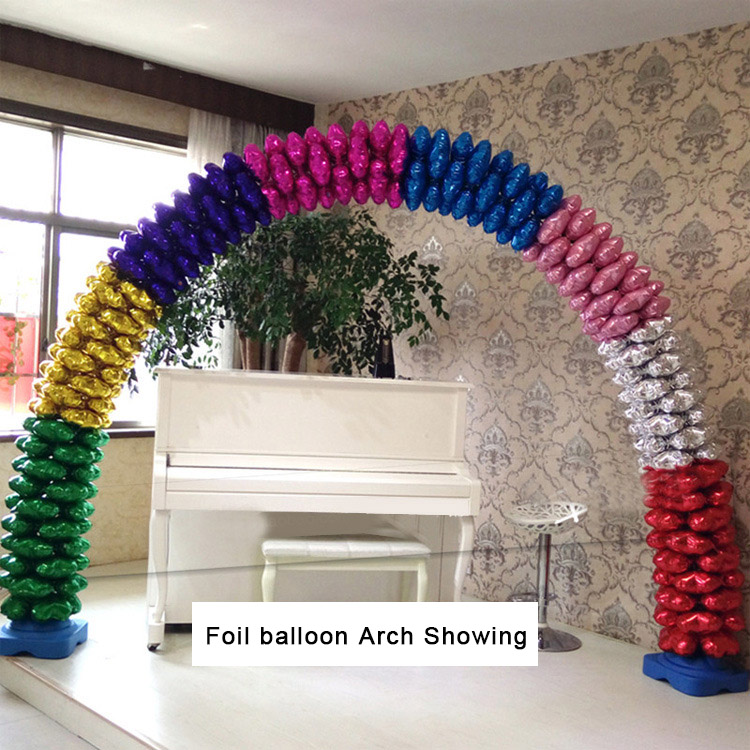 Inflatable Foil balloon arch for wedding party decoration